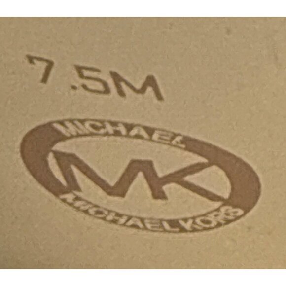 Michael Kors Parker Signature Brown Gold Pump Women's 7.5 M - Picture 8 of 9